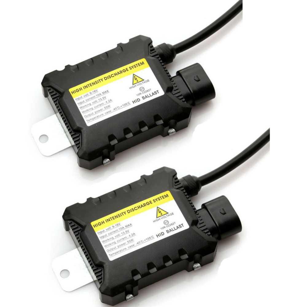 CROSSTIGER Lampu Mobil HID Xenon H7 6000K 55W 2PCS + Ballast 12V