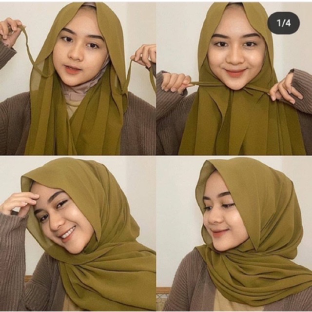 Jilbab pashmina tali diamond