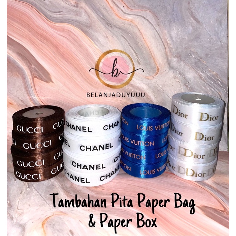 Pita Kado Tambahan Untuk Paper Bag &amp; Paper Box