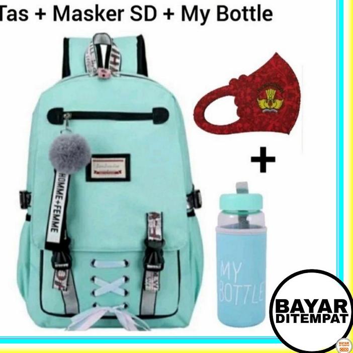 Special - Amy - Tas Anak Korea Perempuan Ransel Korea Anak Perempuan Import Unicorn 2021 Canvas Orig