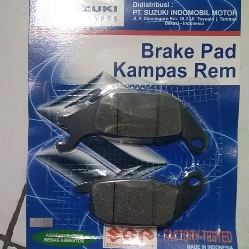 Dispad belakang satria fu kampas rem belakang satria fu