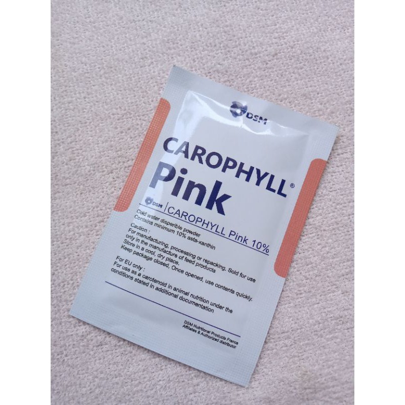 

carophyl pink/ pewarna ikan hias alami