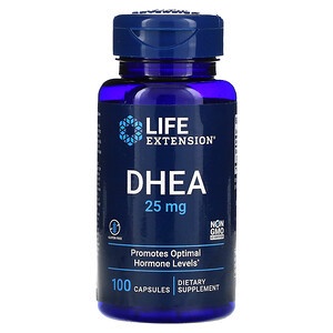 p188 LIFE EXTENSION DHEA 25 mg 100 Capsules