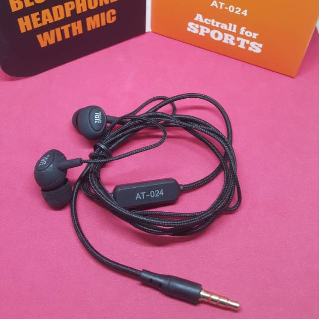 Headset JBL AT-024 + SUPER BASS...ORIGINAL