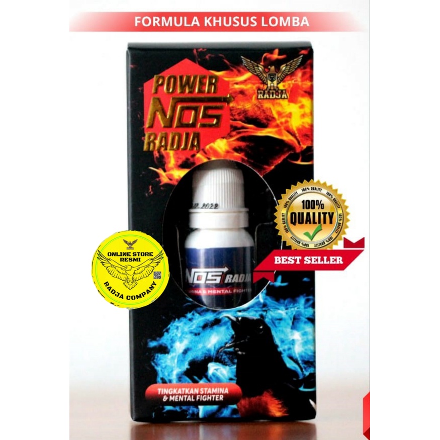 [PRODUK RADJA] VITAMIN BURUNG POWER NOS RADJA ORIGINAL 100% VITAMIN SEGALA JENIS BURUNG OBAT BURUNG,