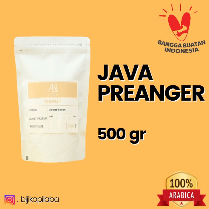 

Kopi Arabika JAVA PREANGER (500 gr) Single Origin Coffee Arabica