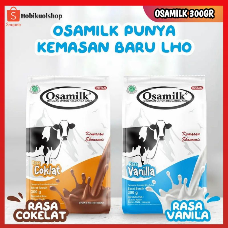 

Susu penambah gemuk penambah berat badan osamilk 300gr