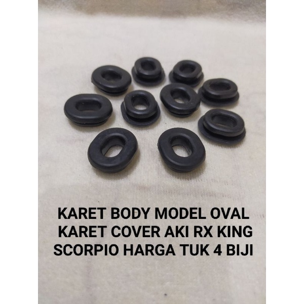 karet gromet body box aki honda c700 c800 astrea 800 star prima grand  segala jenis motor