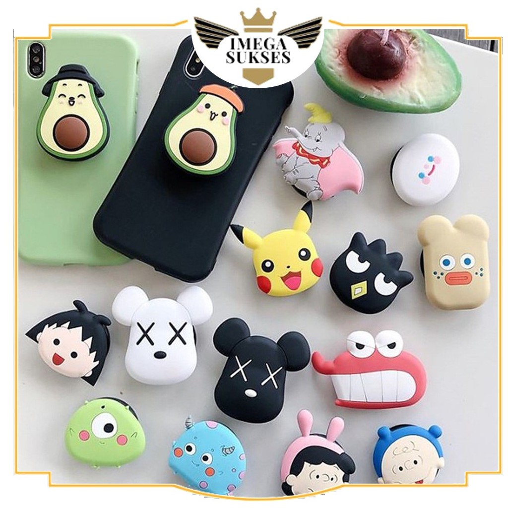 IMS Popsocket 3D Karakter 3D Cartoon Popsockets Popsocket Pvc Motif