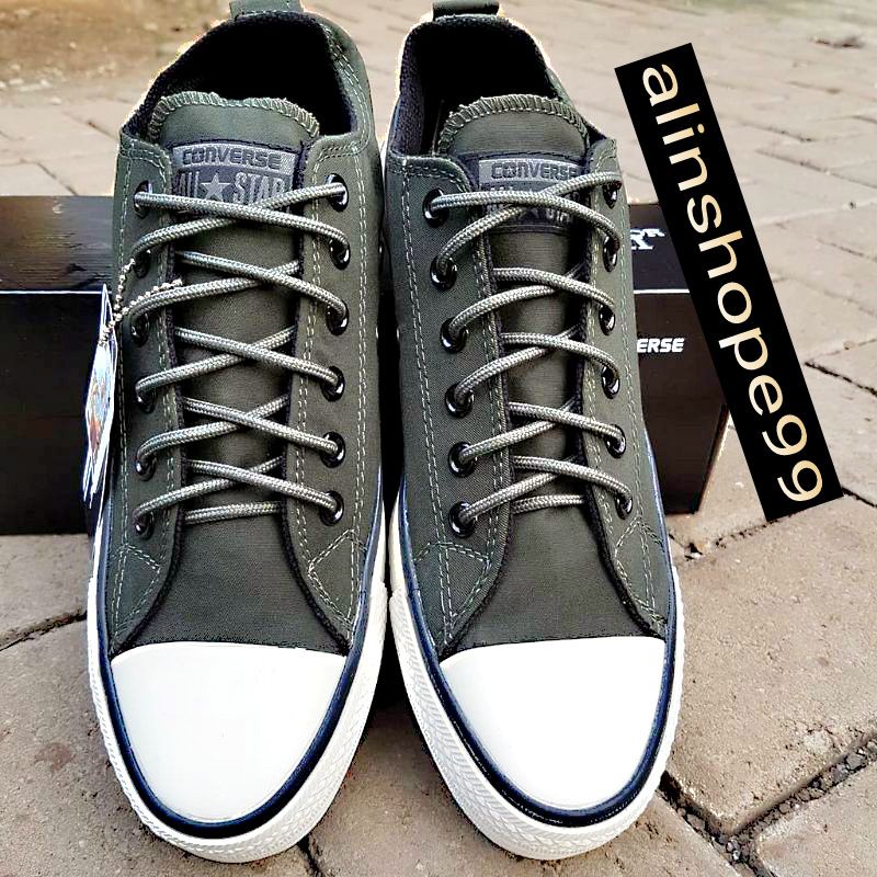 COD SEPATU CONVERSE CTX HIJAU ARMY GRADE A MURAH Pria Wanita-1