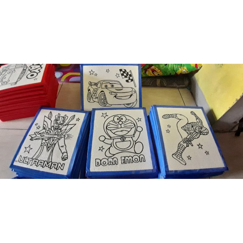 

35x50 styrofoam lukis anak