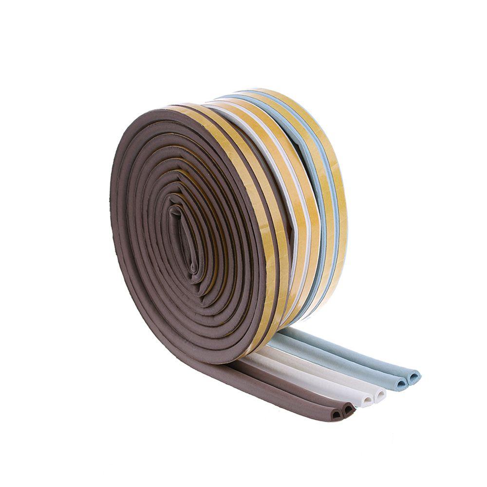 TOP 5m Seal Jendela Strip Karet Tape Weather Excluder Busa Spons