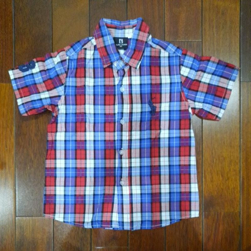 Hem Kemeja Ralph Lauren Anak Laki