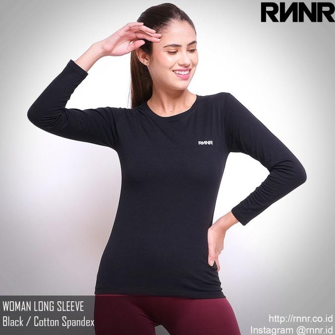 BAJU OLAHRAGA MUSLIM KAOS LENGAN PANJANG SEPEDA LARI WANITA MUSLIMAH