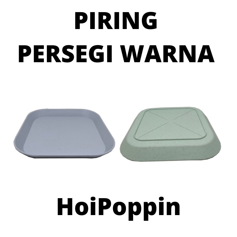 HPP - PIRING PLASTIK - PIRING - PIRING PLASTIK MURAH - PIRING WARNA - PIRING LUCU - PIRING BUAH - PIRING PERSEGI - PIRING 14CM - PIRING SEGI 4 - PIRING HOTPOT