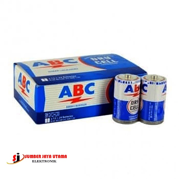 Batu Baterai R14 C Tanggung ABC BIRU