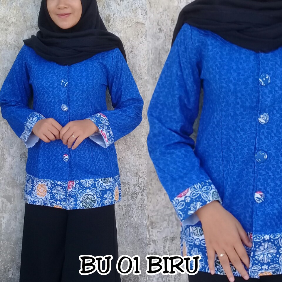 Airy Batik  BLOUSE  BATIK  MODERN WANITA ATASAN Shopee  