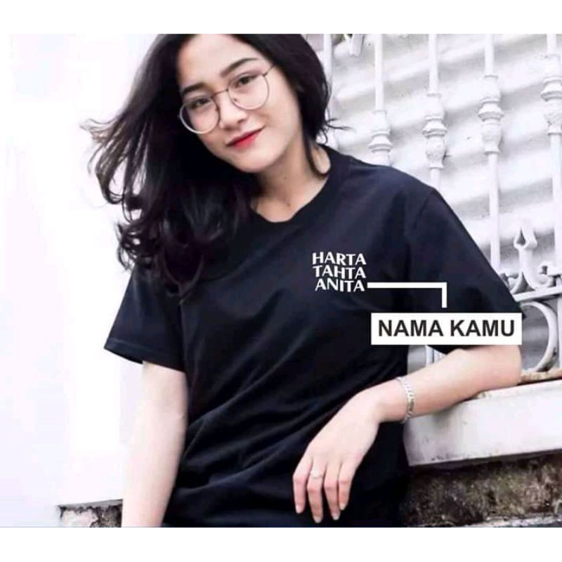 kaos HartaTahtaNamaKamu