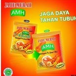 Jahe Merah Amanah / AMH 1 Renceng Isi 12 Sachet