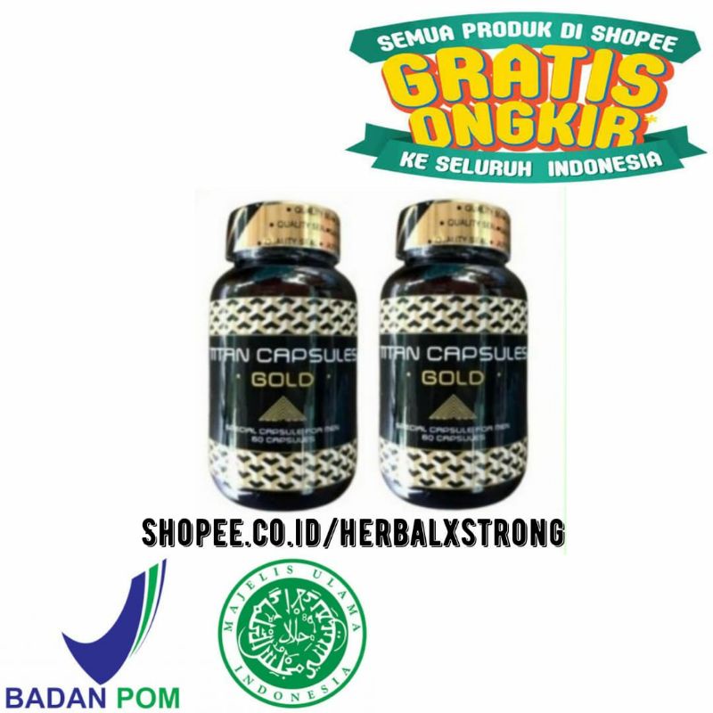 TITAN CAPSUL GOLD ORIGINAL AMPUH