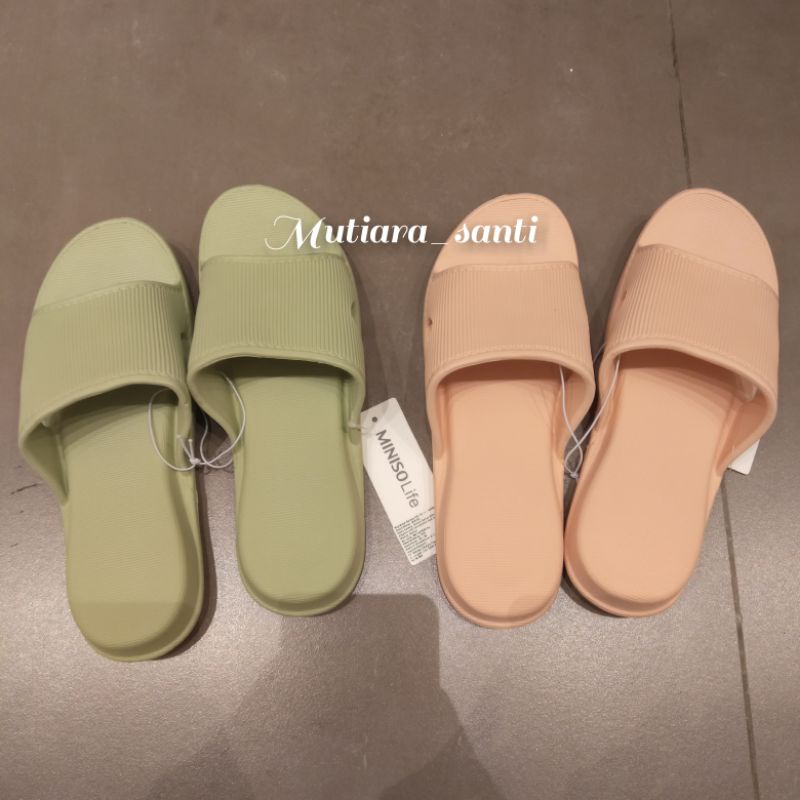 new sandal selop miniso 4warna