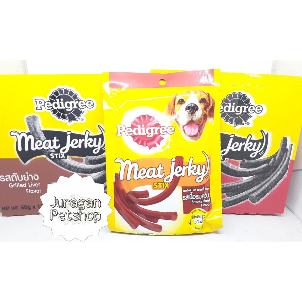 MEAT JERKY Strap/Stick |Snack Anjing| Cemilan Anjing