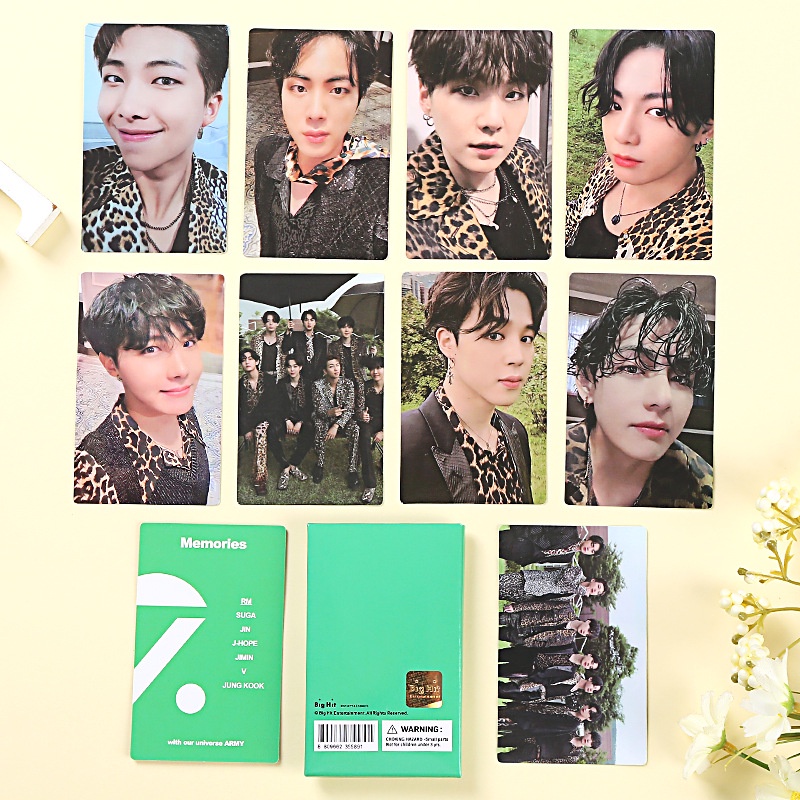 Kpop Bts Memories of 2020 Memoirs The Same Card