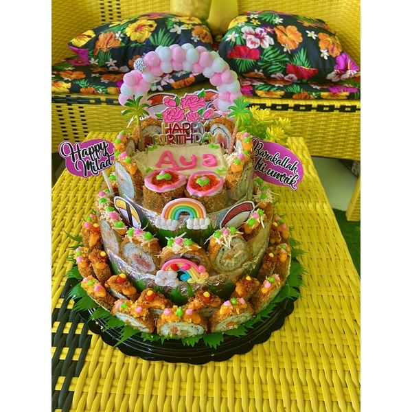 

Sushi Cake 3Tower+Nama