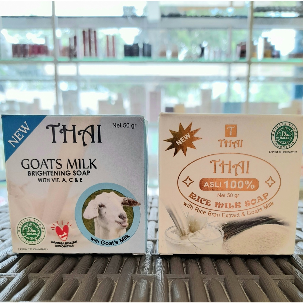 Thai Goats Milk / Rice Milk Soap / sabun susu kambing / sabun beras