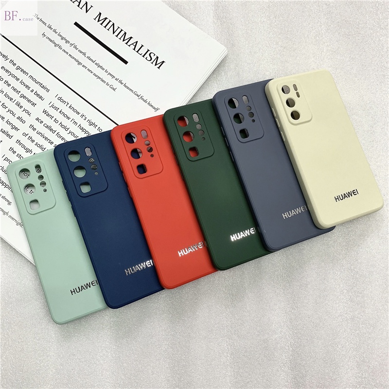 Soft Case Silikon Full Cover Huawei P40 P50 P30 P20 Pro P40pro P30pro