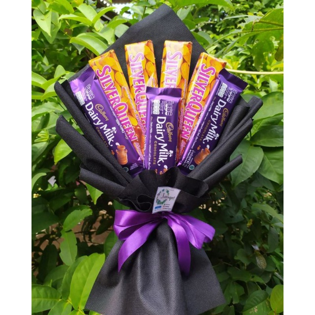 (S) Buket PREMIUM COKLAT ELEGAN /paket/bingkisan Snack Ulang Tahun/Ultah/ Wisuda/Kado/Hadiah