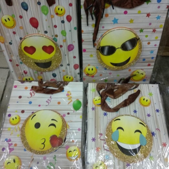 

✨ BISA COD ✨ Paper Bag Hitam Putih