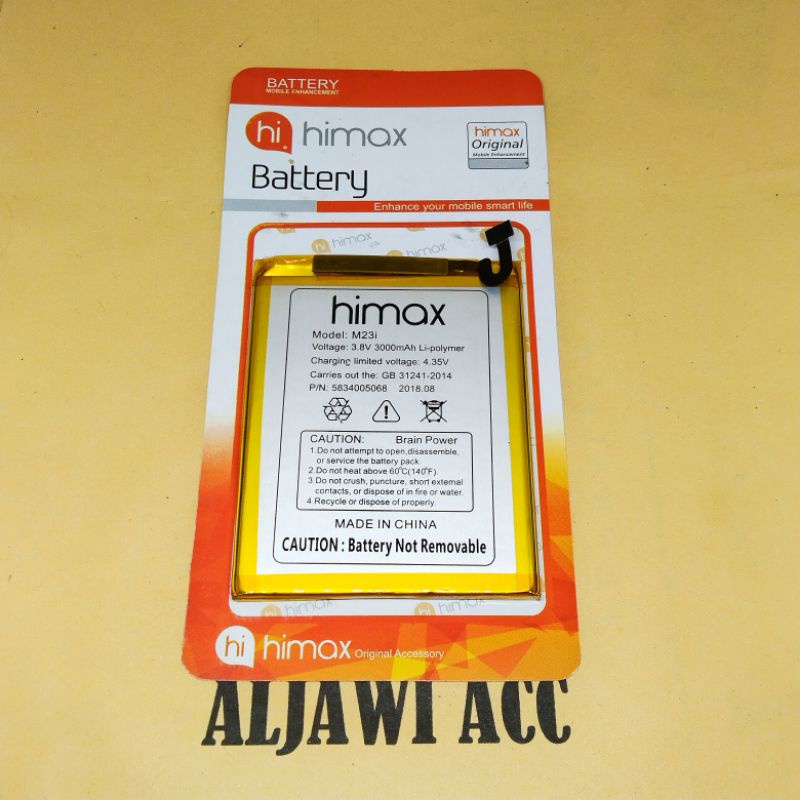 Baterai Batre HIMAX H3 Plus M23i Original Battery Handphone