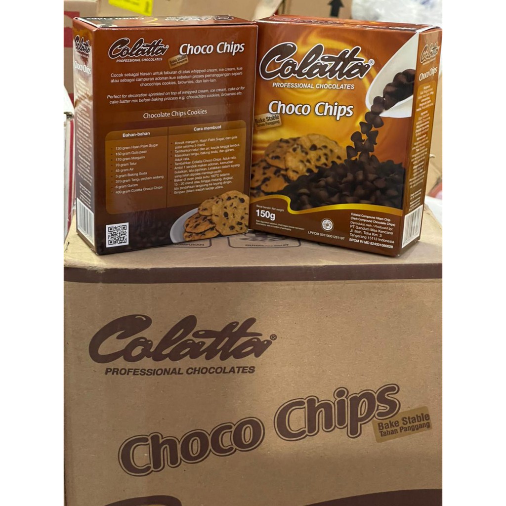 Colatta Choco Chips Kemasan 150gram