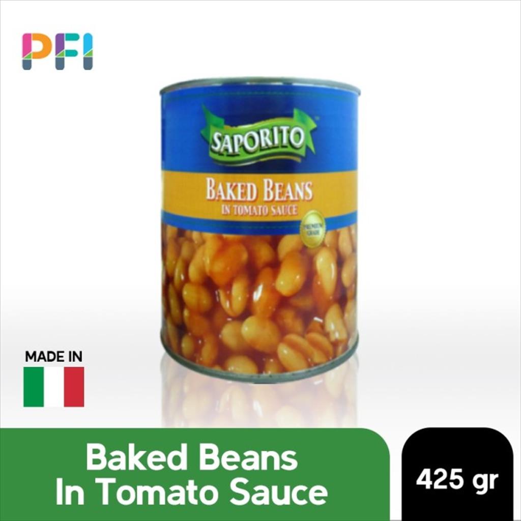 

Saporito Baked Beans in Tomato Sauce 420 Gr