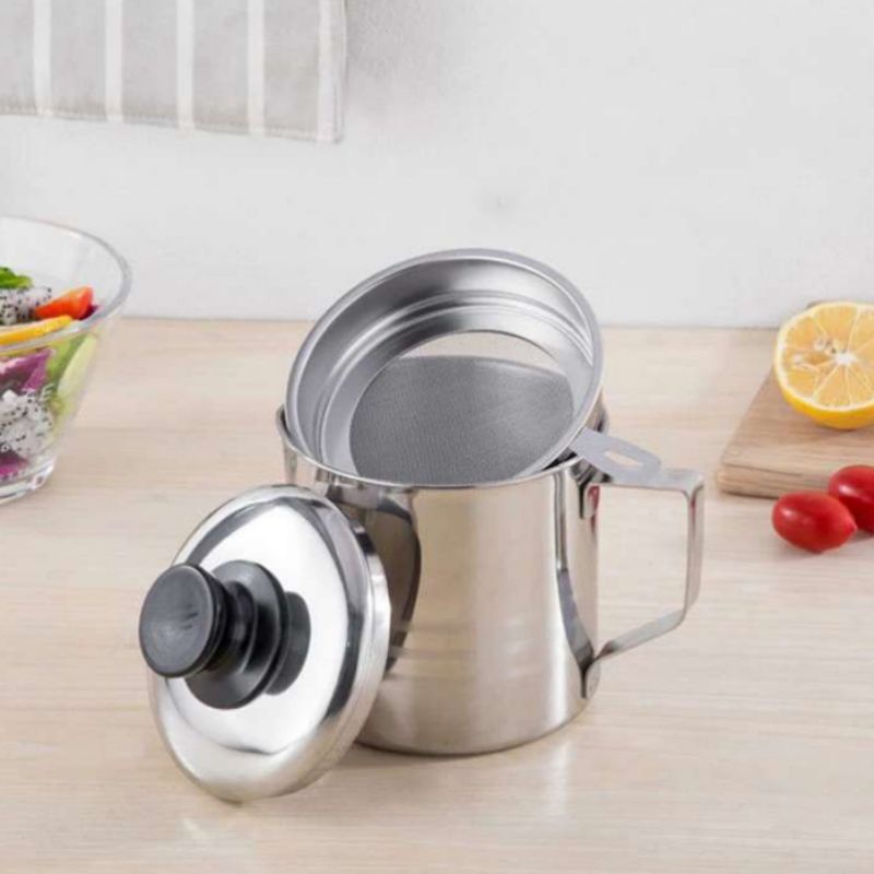 OIL POT 1,2 LITER WADAH MINYAK SAYUR SARINGAN TEMPAT MINYAK SAYUR