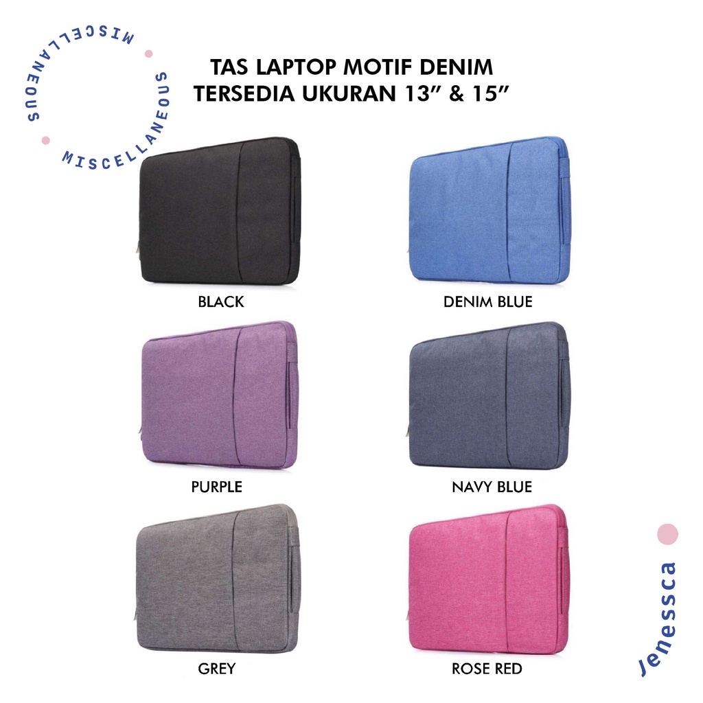 Tas Laptop Serbaguna Sleeve Macbook Laptop Bag Universal Nylon High Quality