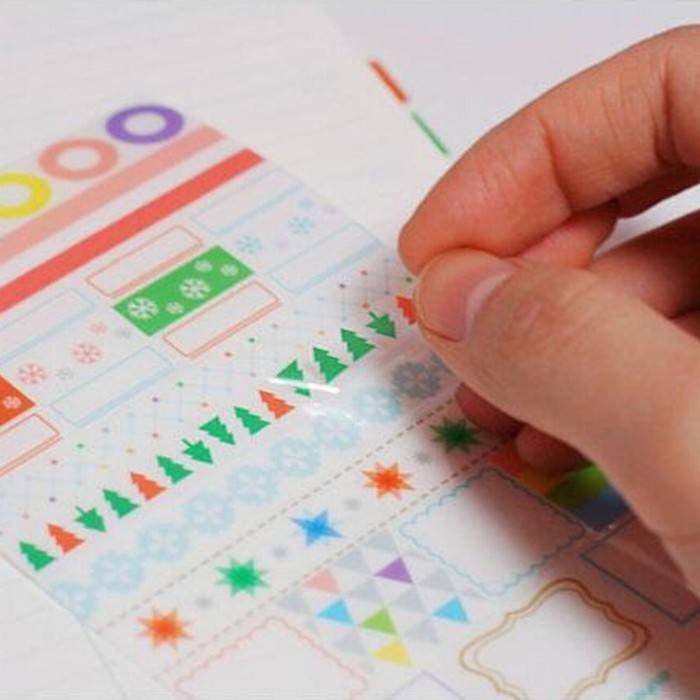 

nn Stiker: Untuk Perencana Kalender Buku Diari Untuk Hiasan Kertas
