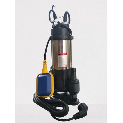 MAXPUMP V180F Pompa Celup Air Kotor Otomatis Mesin Pompa Air kolam ikan 0.25Hp 180watt 220volt 50Hz 2inch