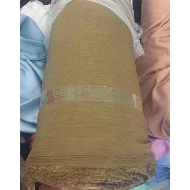 Kain RAYON CRINKLE PREMIUM-Khaky