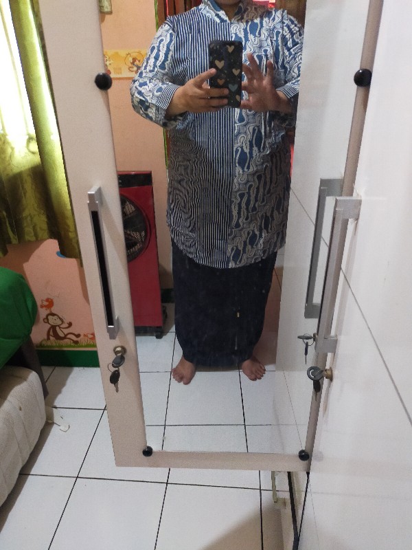 Paling Laris Manis Tunik Batik Wanita Motif Printing Indigo Kekinian