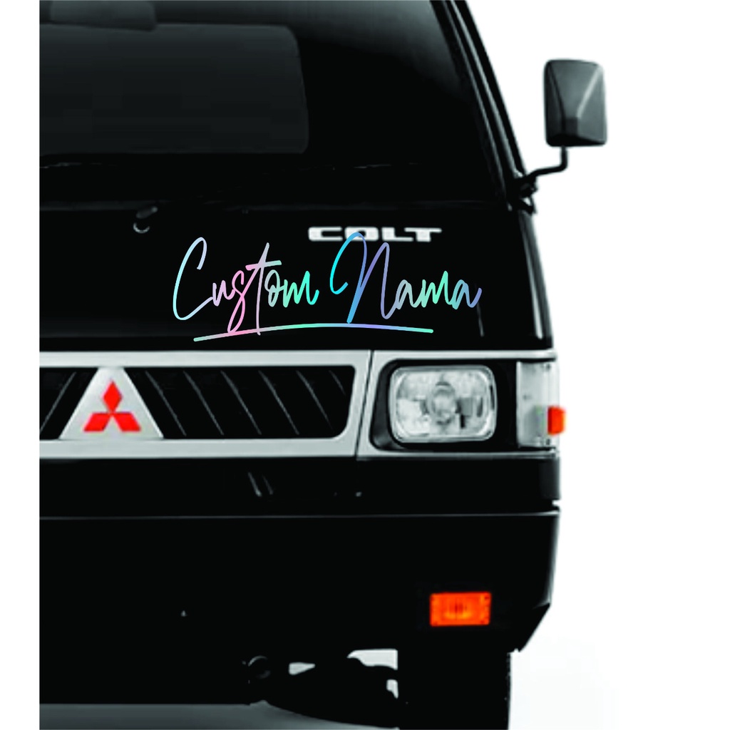 Stiker Cutting Custom Segala Jenis Mobil