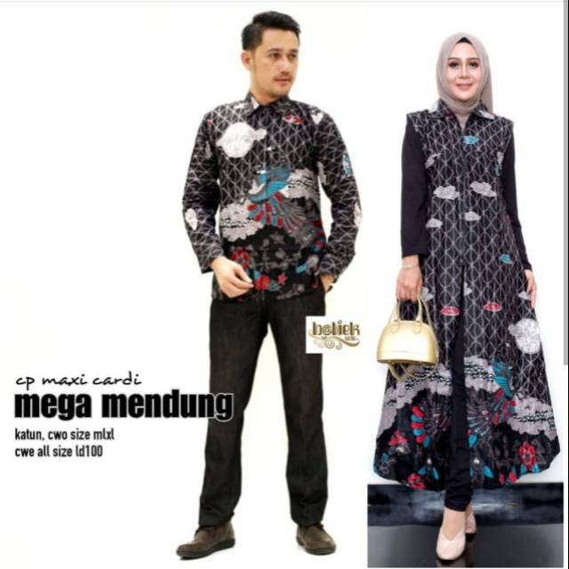 Maxi Cardi MEGA MENDUNG bisa couple sama hem / kemeja