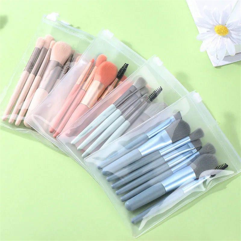 Set kuas makeup mini / kuas eye shadow  kuas blush on  peralatan kecantikan / set kuas foundation  kuas makeup siswa   Mini makeup brush set/eye shadow brush blush brush foundation brush makeup brush set