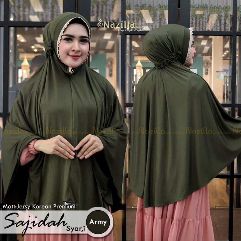 HIJAB INSTANT SAJIDAH ORI  ARJUNA / AHFILL/NAFISHA