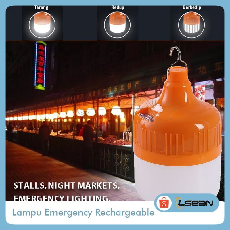 LAMPU EMERGENCY RECHARGEABLE/ LAMPU CAMPING /LAMPU DARURAT