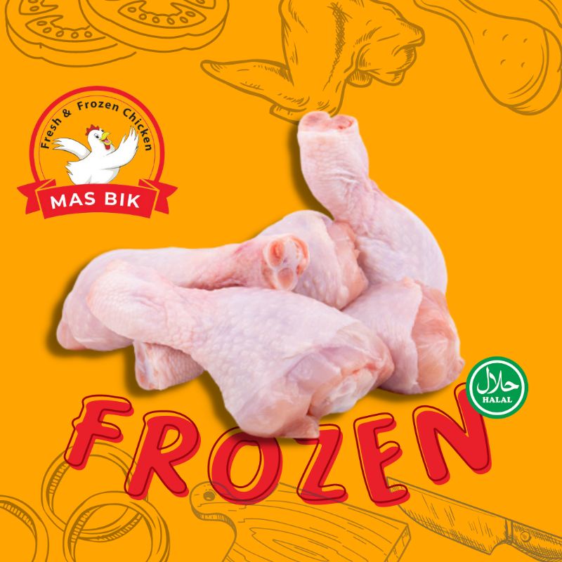 

PAHA BAWAH AYAM BROILER 1KG / DRUMSTICK BROILER 1 KG