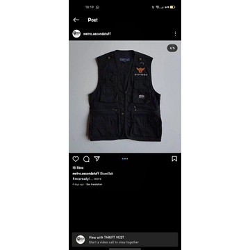 utility vest tactical califf club black pekat