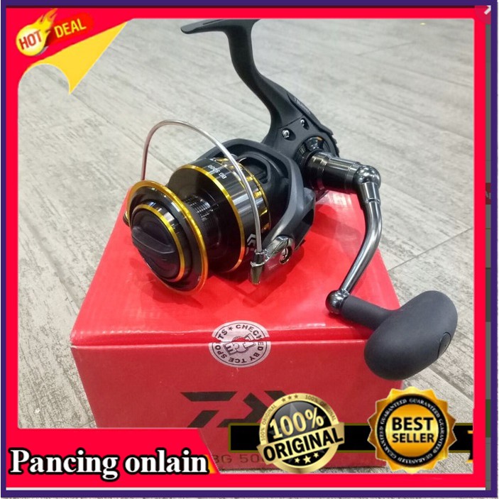 Reel Daiwa 5000 Gulungan Pancing Daiwa B G5000 Alat Pancing Daiwa BG5000 6+1 bb rel ril