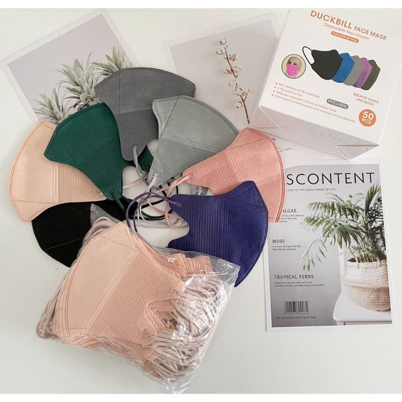 Masker duckbill Warna Warni